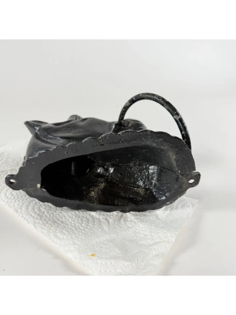 Vintage Cast Iron Horse Head Door Knocker or Hitching Post